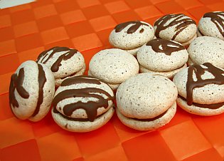 Mokka- Schokolade- Makronen